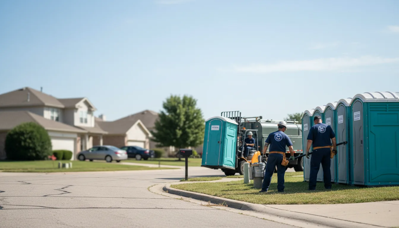 Porta Potty Rental in Kilbourne, IL near me